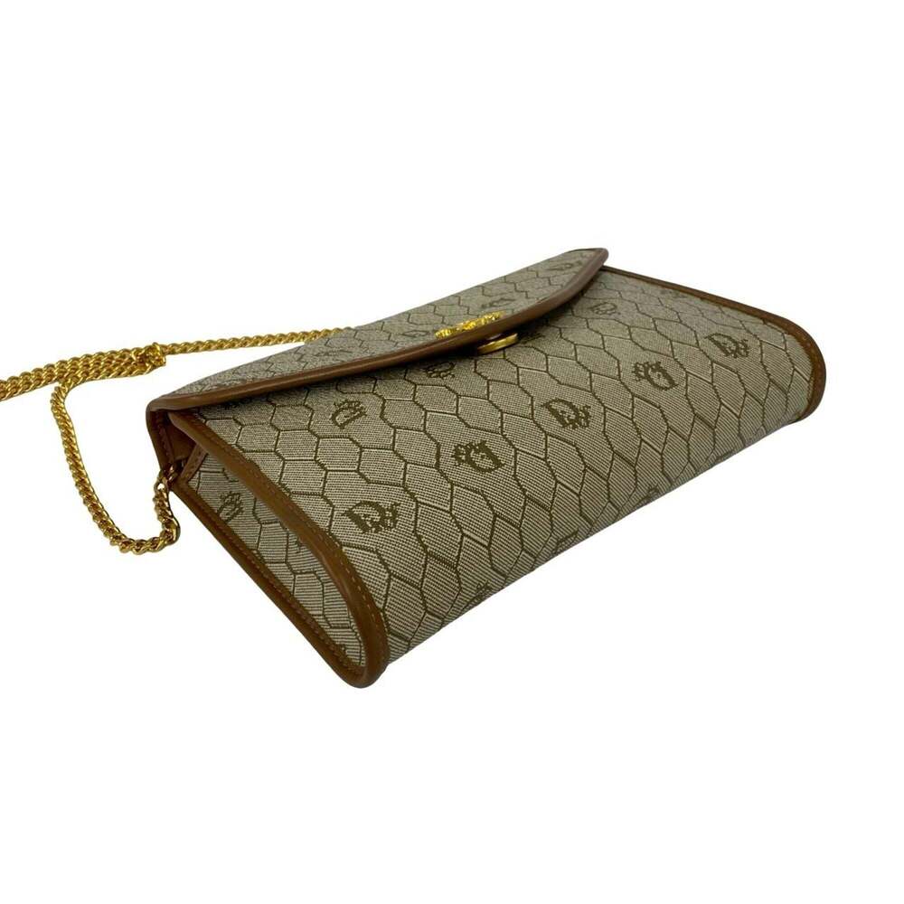 CHRISTIAN DIOR Vintage Cream Leather Shoulder Bag - Picture 7 of 9